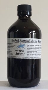 An amber bottle contains 500ml extract of Vitex agnus