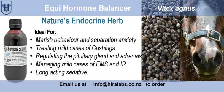 A slider which describes the effect of herbal supplement as a hormone balancer